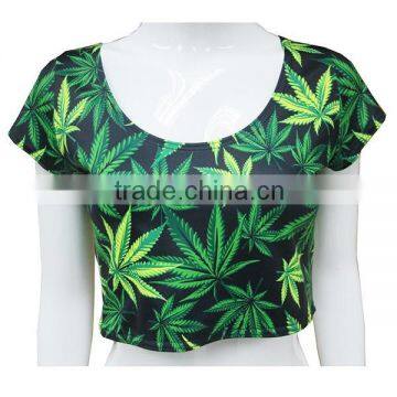 Wholesale Price Hot Quality 2015 Newest Loose Crop Tops For Women