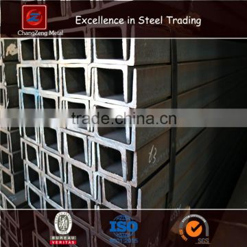 hot-dipped galvanized U channel steel beams from china