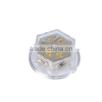 car audio power distribution block