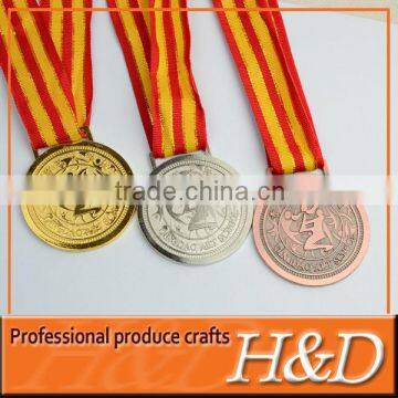 2015 year design souvenir medal wholesaler custom medal