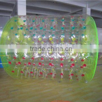 High quality Large Size Inflatable Water Walking Roller For Glasssland snowfield