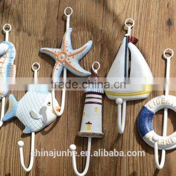 Wooden coats hook,wholesale wooden clothes hooks metal hooks                        
                                                Quality Choice