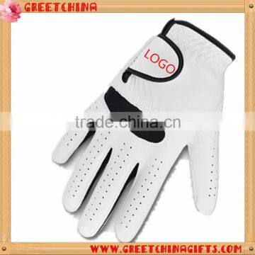 Sports accessories practice use suede leather golf gloves