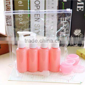 Hot Selling Outdoor Cosmetic Set Travel Kit Cream Lotion Bottle Kit Set Factory Price PET China Plastic Model Kits photo-2