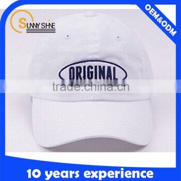 3D Embroidery Baseball Cap Strap Back Baseball Cap 6 Panels Baseball Cap