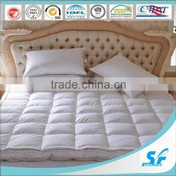 Adults Age Group and Plain Style microfiber Mattress Topper