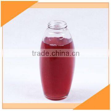 200ml Clear Round Glass Beverage Bottles For Juice