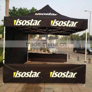 portable booth market stall tent OEM logo printing gazebo cover for advertising