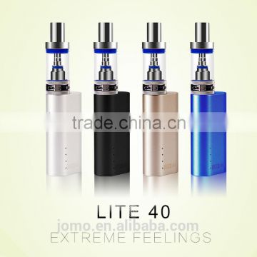 alibaba express box mod 2016 40watt with 0.5 ohms sub atomizer and clean glass