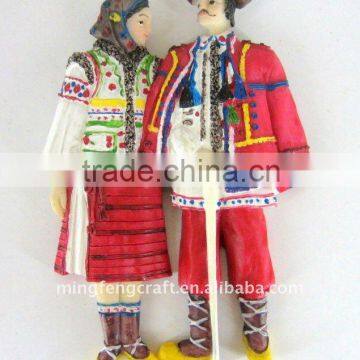 Polyresin People Fridge Magnet For House Decoration