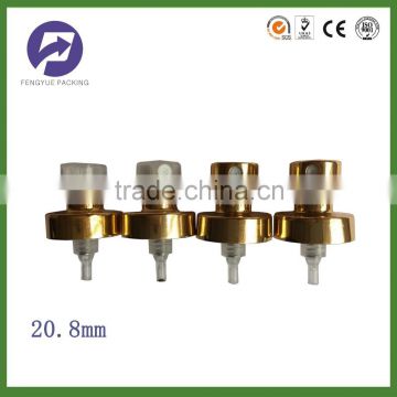 Factory direct sale 20.8mm aluminum perfume crimp pump