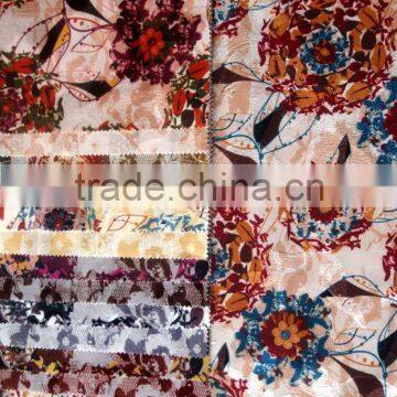 New Style Printed Velvet Fabric