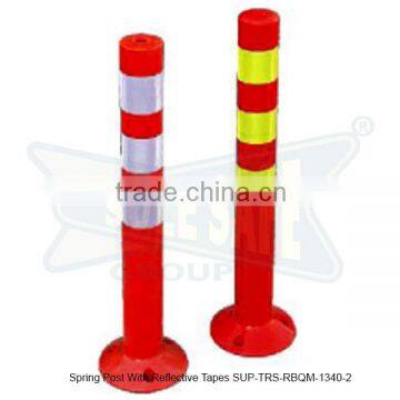 Spring Post With Reflective Tapes ( SUP-TRS-RBQM-1340-2 )