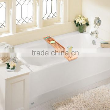 Toilet Products Adjustable Bamboo Bathtub Caddy