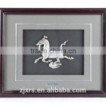 Silver Haze/Silver eagles painted horse riding Chebi/Memorial gifts