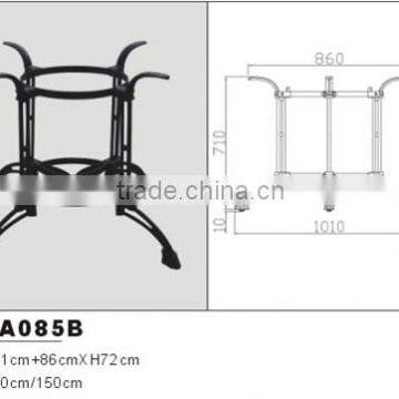 Hot sell Coffee Dining Antique Wrought Cast Iron Table Base Table Leg for Big Table HS-A085B