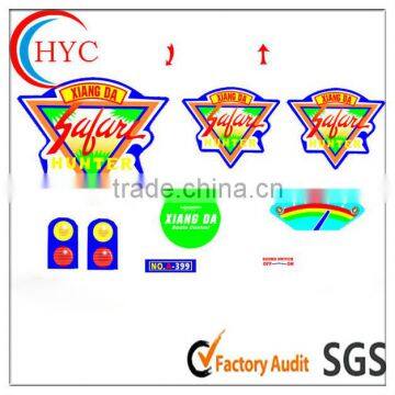 2013 Cheap pvc label sticker,sticker printing,3d sticker car