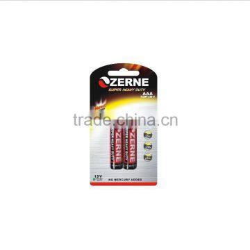 R03P AAA SIZE Dry Cell Battery(ZINC CARBON BATTERY)