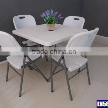 Latest popular folding square table for indoor/outdoor use, dining table