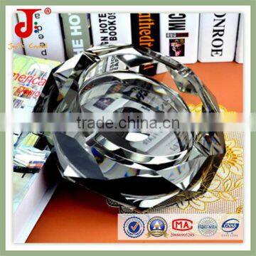 unique crystal ashtray home decoration