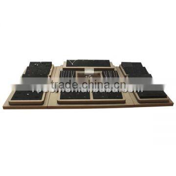 Professional luxury brand jewellery retail counter top display stand