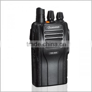 Wouxun KG-833, UHF 2-way ham handheld radio, DTMF VOX ANI CTCSS DCS FREE earpiece