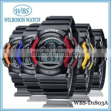 Waterproof digital sports hand watch