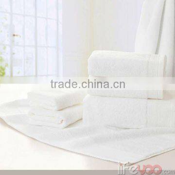 High quality 100%cotton white terry towel/hotel towel