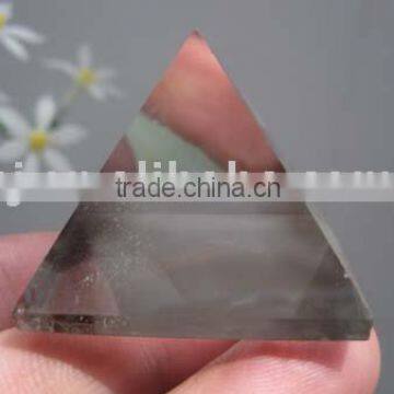 Natural Rock Smoky Quartz Crystal Pyramid