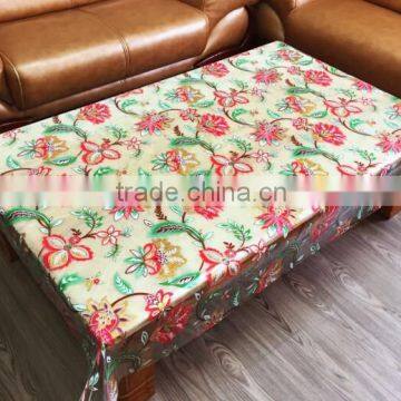 thick plastic roll table cover plastic tablecloth pvc tablecloth