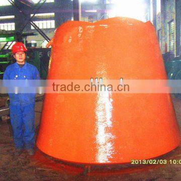 16 Tons Gyratory Crusher Parts Mantle High Manganese