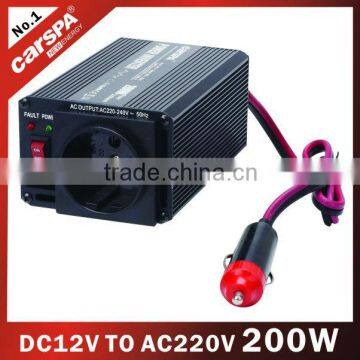 200W Car Power Inverter for auto 12vdc 220vac/230vac