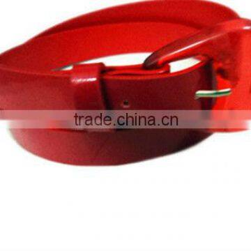 2013 pu fashion red belts women