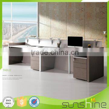 YS-RCT04 2016 Fantastic Newest Luxury White Color Fitness Center Reception Desk photo-3
