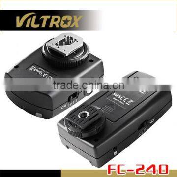 Perfect design 3-in-1 remote control 2.4GHz frequency Wireless flash trigger FC-240-C1 for Canon