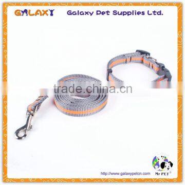 Customized hunting dog collar, wholesale nylon collars and leashes for dogs