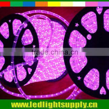 12v pink dimmable led rope light waterproof flat rope light