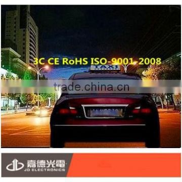 taxi led display for taxi advertising with wireless, 3G or USB control