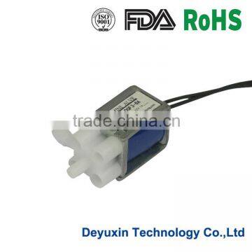 3 way air valve solenoid valve, dc 6V miniature air valve