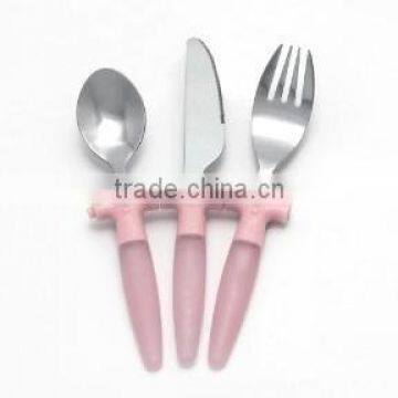 Novelty t-shirt handle kids cutlery