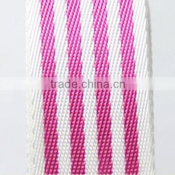 High quality cheapest polyester strapping for canvasniture chairs