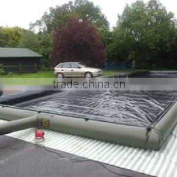 Commercial Machine Customized Water Containment Mat Pvc Portable Inflatable Car Wash Mats