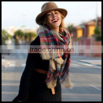 pashmina shawl wrap tartan,china wholesale fashionable scarf pashmina shawl wrap tartan