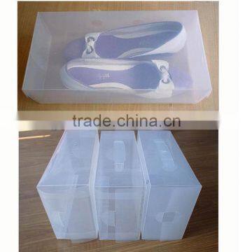 clear shoe box