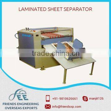 Laminated Sheet Separator Sheet With Superior Performance And Reliable Operations