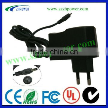 12v 1000ma ac power adaptor EU US AU UK EK pass UL.KC.FCC.SAA.for LED monitor,POS,CCTV camera