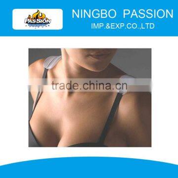 Durable Washable Anti-slip Soft Silicone Bra Strap Cushions Shoulder Pads Nude