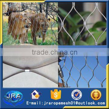 AISI 316L wire 7x19 zoo fence netting mesh