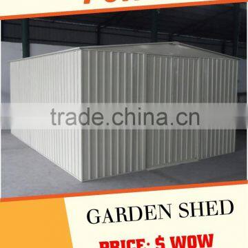 hot sale colorbone steel shed outdoor storage house outside garden cabin                        
                                                Quality Choice