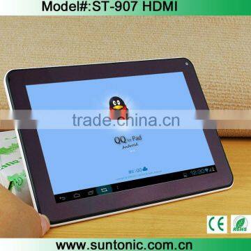 most reasonable 9 inch tablet pc with hdmi input                        
                                                Quality Choice